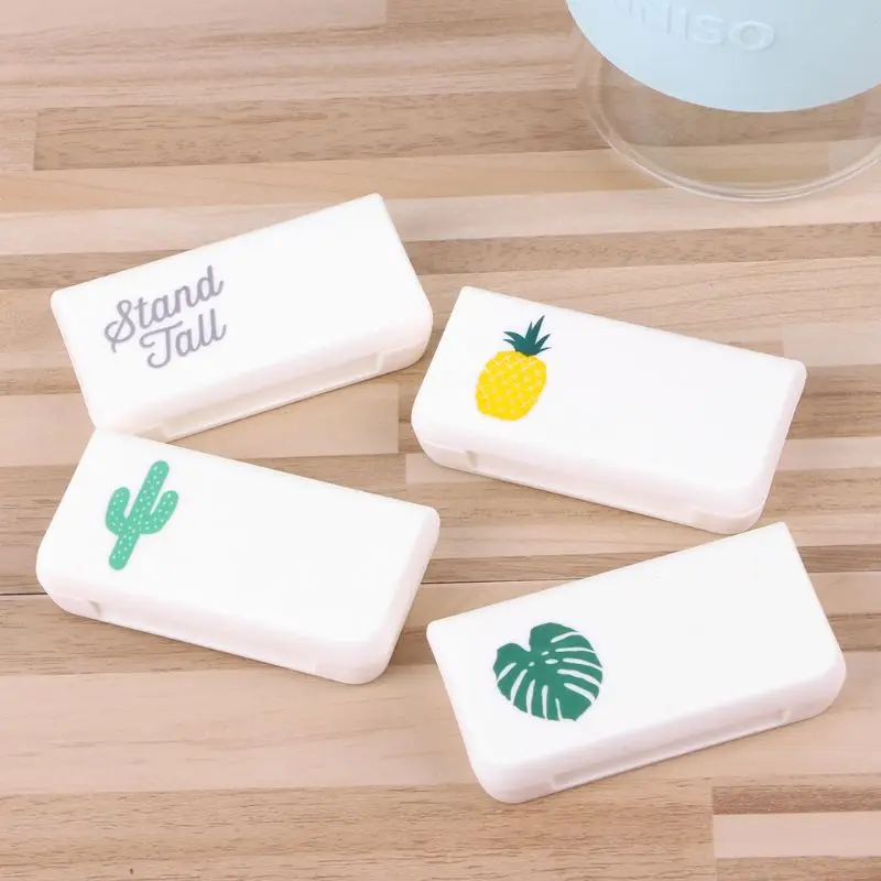 

Mini 3 Grid Pill Box Medicine Tablet Storage Dispenser Organiser Container Tool