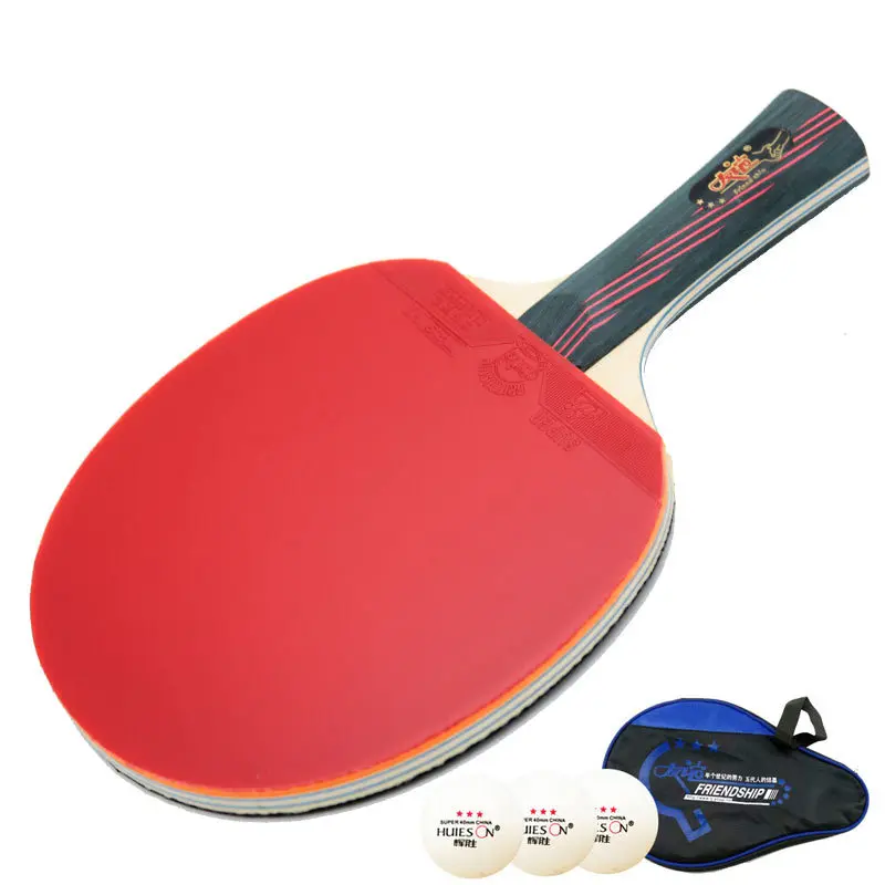 

Suitable for SAMSUNG Table Tennis Racket 729 Genuine Product Offensive Friendship Inverted Rubber on Both Sides Ping Pong Bats 3