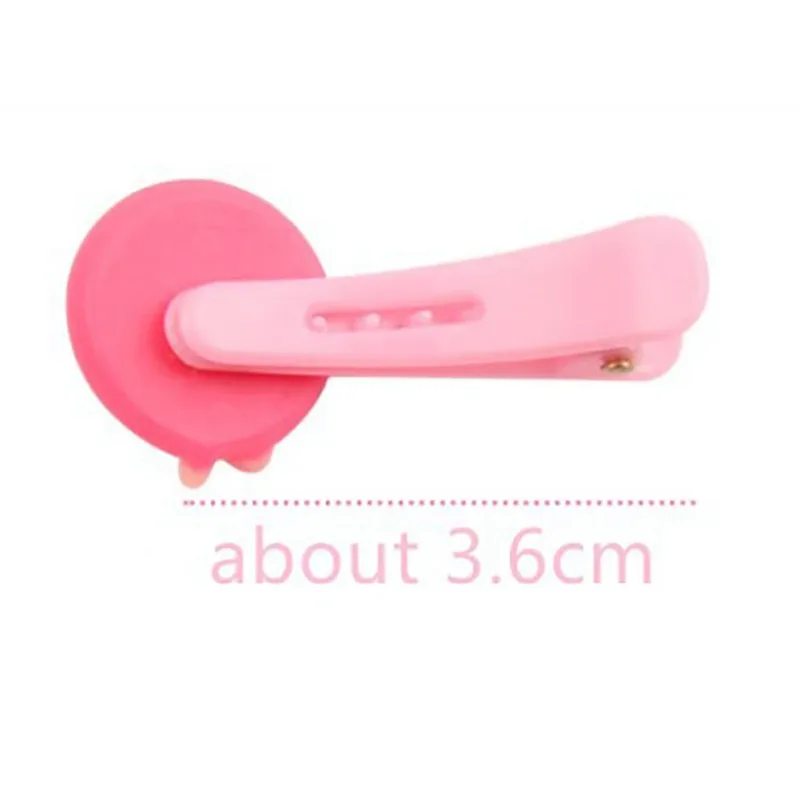 30PCS Girls Hairpins with Small Lovely Soft Knitted Cartoon Animal Flowers Cute Hairclips Children Hair Clip Hair Accessories