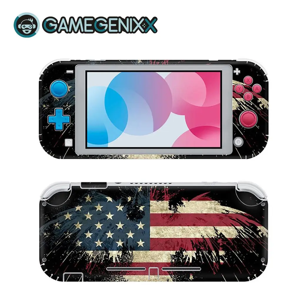 GAMEGENIXX наклейка на кожу виниловая оберточная Крышка для консоли nintendo Switch Joy-Con Dock-американский флаг