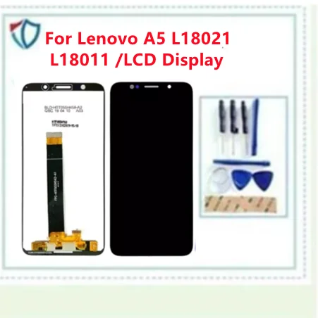 Оригинальный ЖК-дисплей 5 45 дюйма для сотового телефона Lenovo A5 L18021 L18011 сенсорный