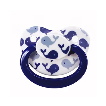 

ABDL Adult Large Size Pacifer New Dolphin Pattern Soft Silicone Nipple Adult Baby Pacifier for DDLG Daddy