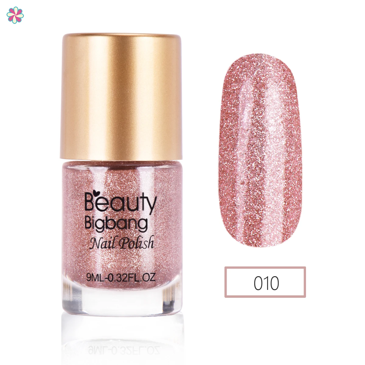 

Beautybigbang Crystal Quicksand Nail Polish Long-lasting Glitter Nail Art Polishcy