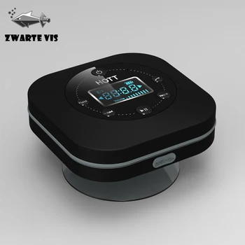 

4 Color Waterproof Portable Bluetooth Button Adjustment Speaker Bathroom Sucker Radio Call Speaker Clock Mini Bluetooth Speaker