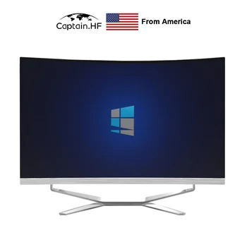 

US Captain 27 inch High Quality Ultra Thin All-in-One Computer, Curved Surface, Gaming Desktop PC