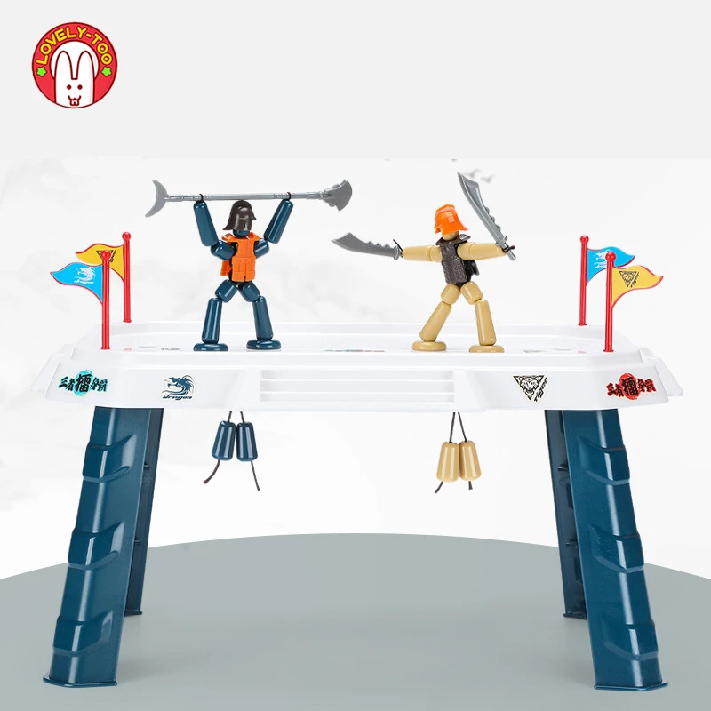 Bamboo Robot Fighting Toy Bamboo Man Fighting Toy Bamboo Action Figure Man Hero Aliexpress
