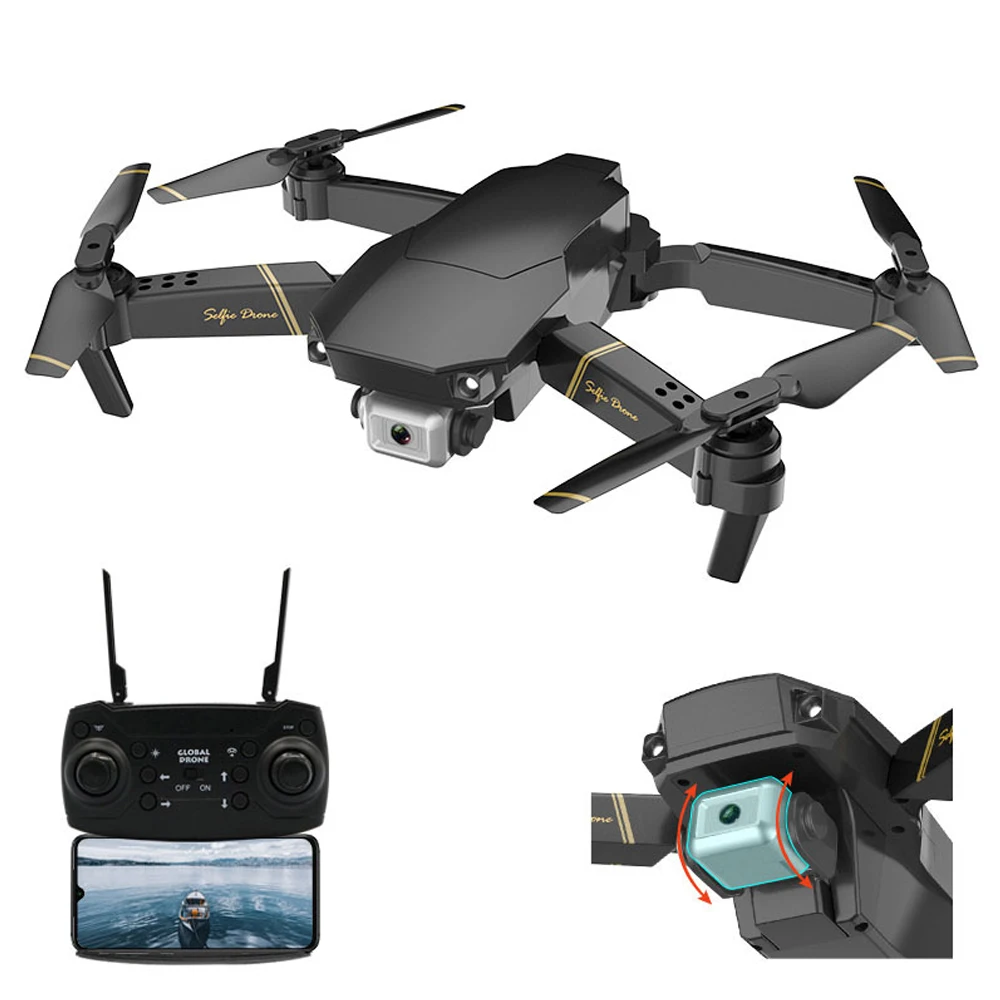 GD89 Радиоуправляемый Дрон 1080P HD камера 120 широкоугольный Wi-Fi FPV одна кнопка Возврат трек полет Автоспуск Радиоуправляемый Дрон складной Квадрокоптер