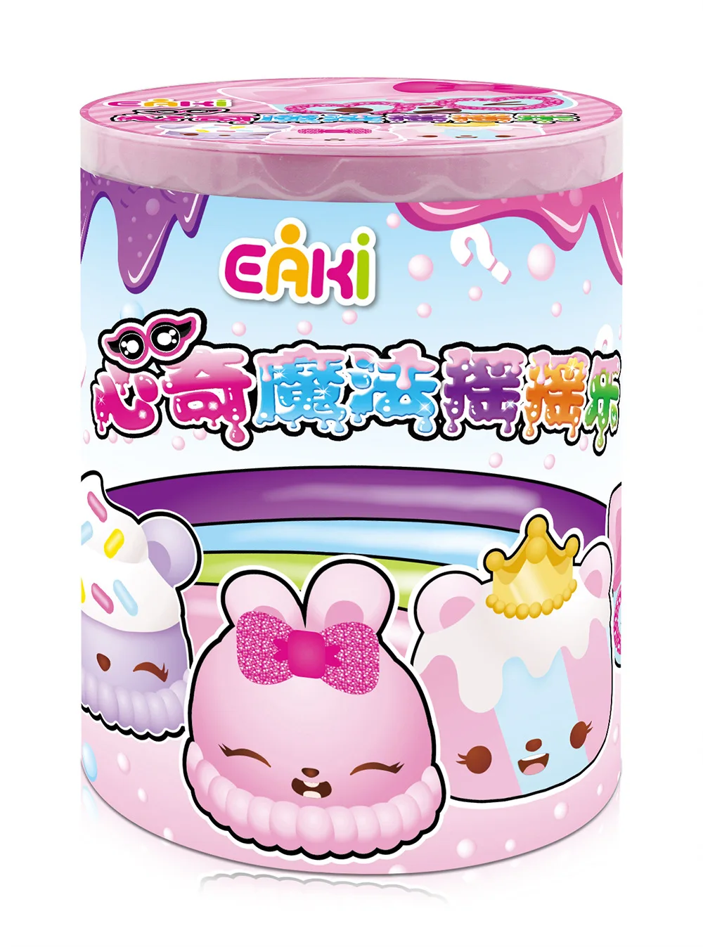 EAKI DIY Дети Choi грязевая игрушка с оригинальной коробкой Кристалл слизи игрушки для детей подарок