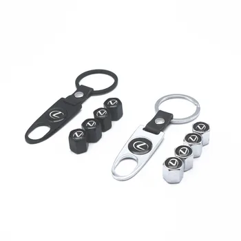 

New 5PCS Auto Wheel Tire Valve Stem Caps Cover For LEXUS RX300 RX330 RX350 IS250 LX570 is200 Car accessories
