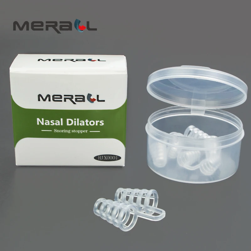 4Pcs Anti Snoring Device Sleep Nose Clip Anti Snore Stopper Snoring Nasal Dilators Silent Breathing Quiet Rest Tool Sleep Aid