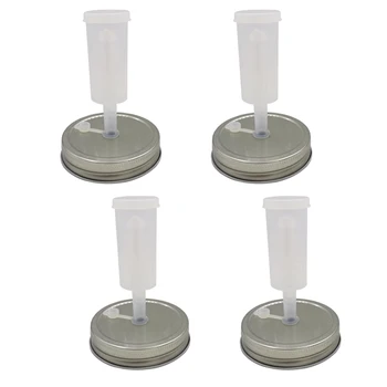 

Fermentation Lid,Airlocks for Fermenting for Wide Mouth Mason Jar Fermenting Lids for Making Sauerkraut,Pickle,Hot Sauce