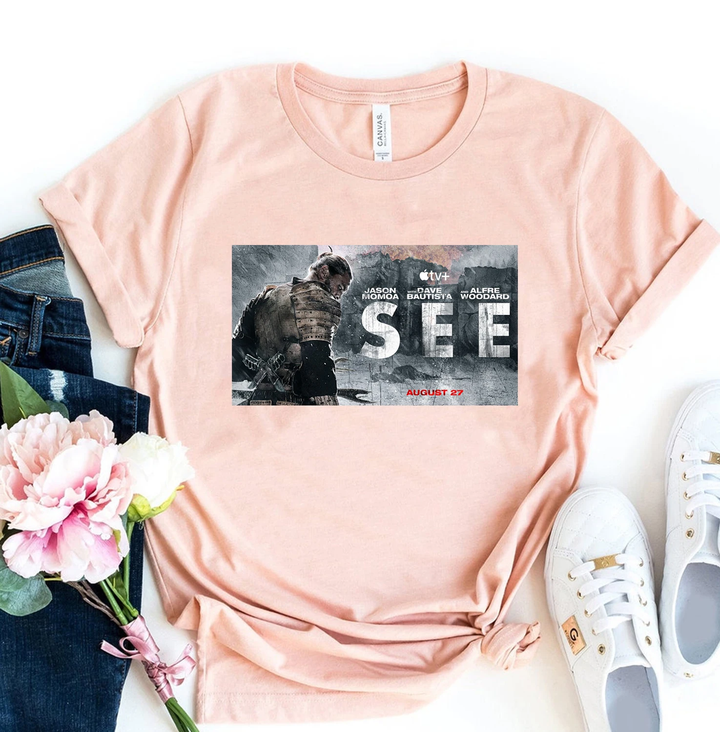 2022 See Tv Show T Shirt See Season 2 Shirt Women Clothes Female Clothing Baba Voss Tshirt  Harajuku Streetwear Tees Top