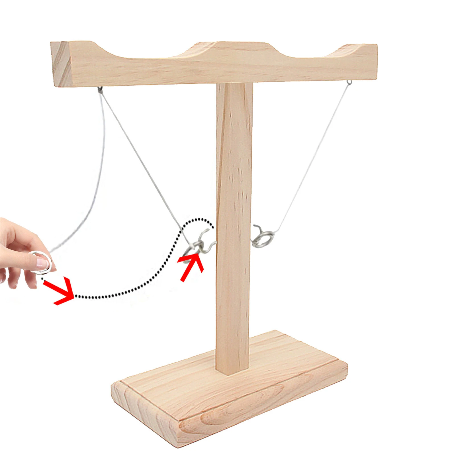 Throwing Hook And Loop Ring Toss Game 2 People Interactive Play Handmade  Wooden Ring Toss Toy For Party Bar Drinking Games|Party Games| - AliExpress