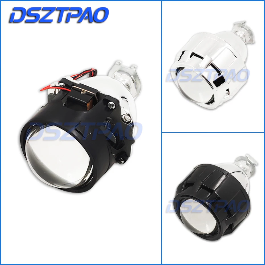 Bixenon Lens Projector Headlight Lenses Mini 2.5 Wst Use H1 Hid Xenon