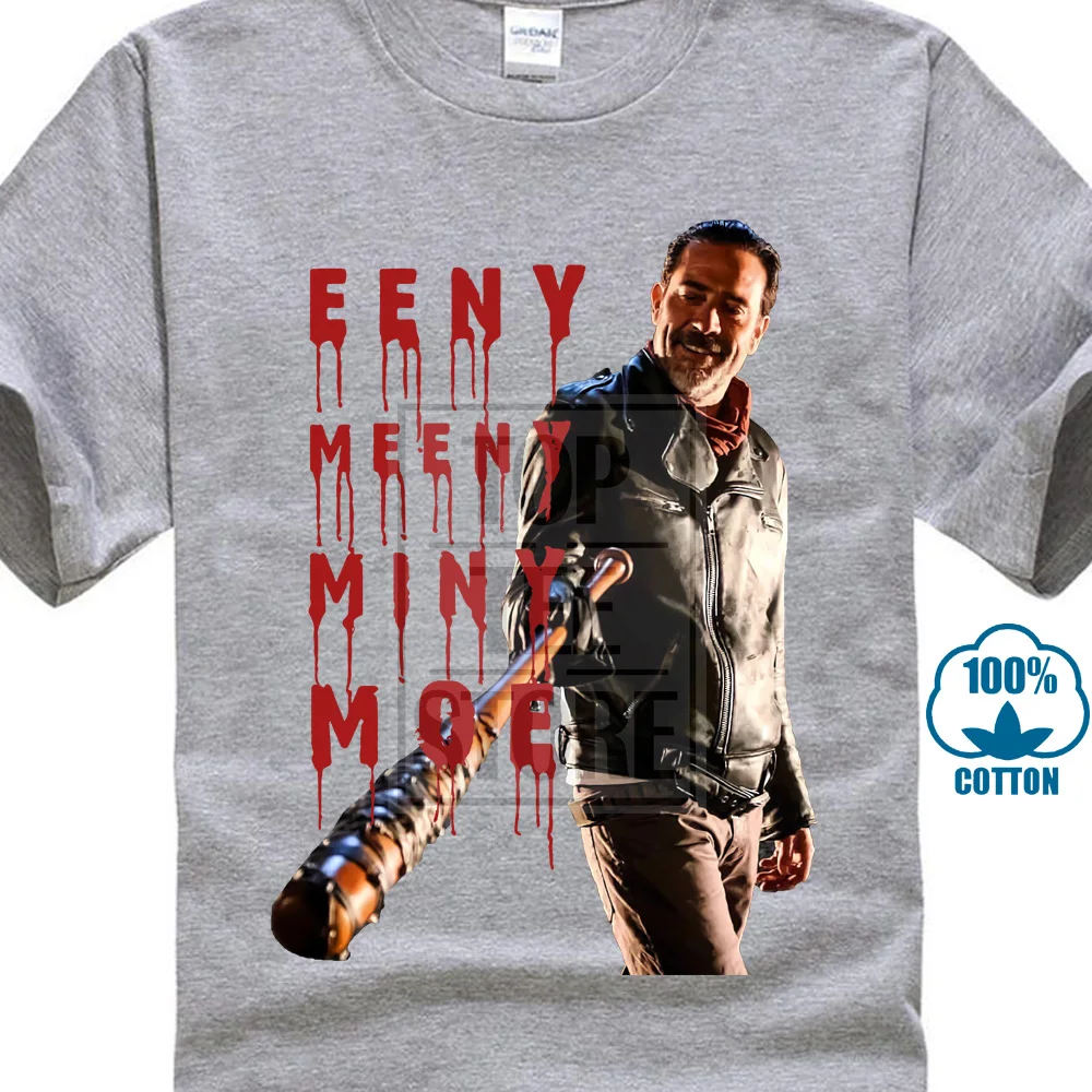 Футболка The Walking Dead Negan Eeny Meeny Miny Mo Размер: S-Xxl 022425 - Цвет: Серый