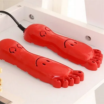 

Foot Shape Shoe Dryer Heater Secador Deodorizer Dehumidify Device Foot Warmer Heater For Winter Shoes Drying Machine Shoe Rack
