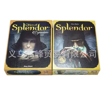 

English version of splendor jewel merchant board game board game board game