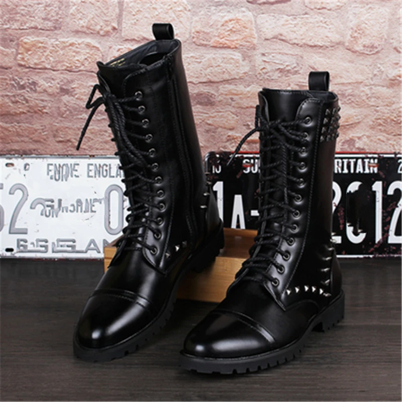 mens motorcycle style boots