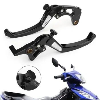 

Areyourshop for Yamaha LC135 Brake Clutch Levers protector Motorcycle Levers Aluminum CNC 1 Pair Left&Right