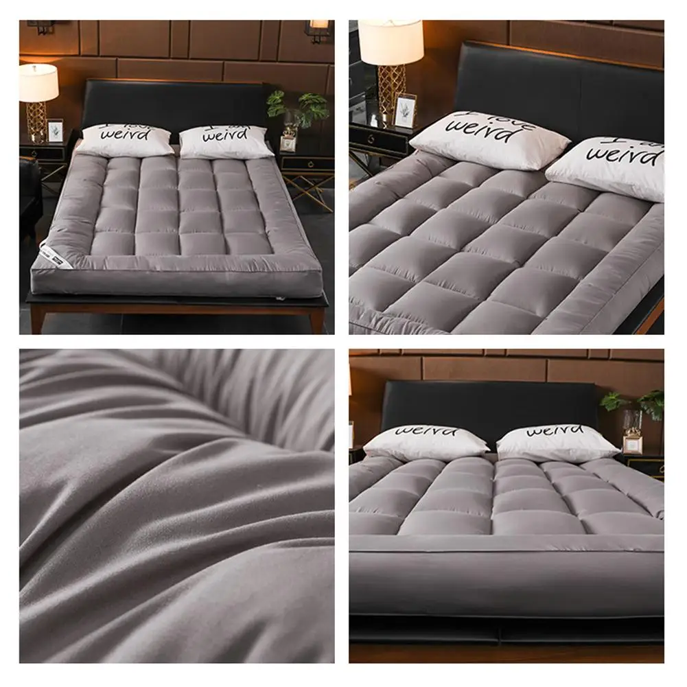 Thickened Cotton Mattress Antibacterial Breathable Pad For Winter Soft And Comfortable Keep Warm No Ball Anti-insect Mattress