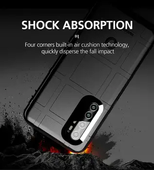 

Shockproof Ruggen Shield soft Case For Xiaomi MI Note 10 Lite Pocophone F1 8 Mix 2s 9 Pro 5G CC9 A3 A2 6X Play 9 SE Cover Cases