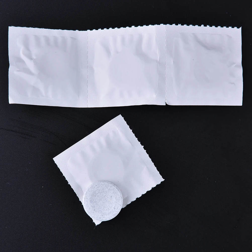 6PCS/set Hearing Aids And Earmold Cards Hearing Aid Earmold Cleaning Tablets Earmold Cleaner