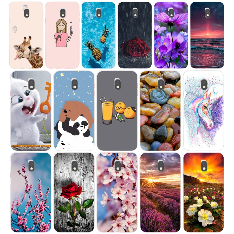 

G Phone Case For Samsung Galaxy J7 2017 J730F EU Version Case Soft TPU Silicone Back Cover for Samsung J7 2016 Cover Coque