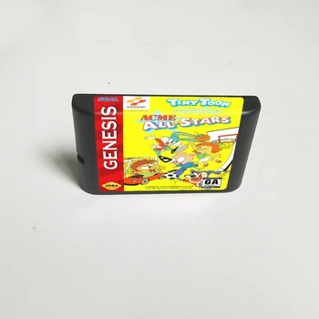 

Tiny Toon Adventures ACME All-Stars - 16 Bit MD Game Card for Sega Megadrive Genesis Video Game Console Cartridge