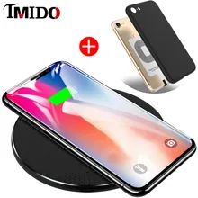 Умная Беспроводная зарядная катушка приемник для xiaomi mi 9 лучшее Беспроводное зарядное устройство Qi для Oneplus 6t 7 pro huawei Iphone 5S samsung