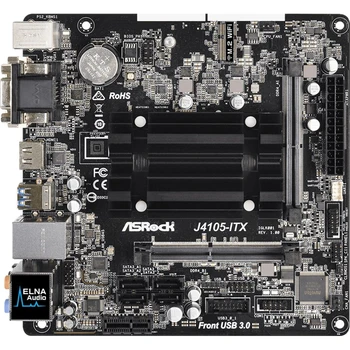 

Motherboard ASRock J4105-ITX 2xDDR4 Mini-ITX motherboard AC'97 8ch (7.1) GbLAN + VGA + DVI + HDMI