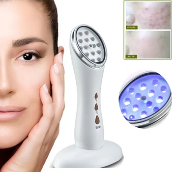 

Acne LED Therapy Beauty Machine Red Blue Yellow Light Photon Acne Treatment Beauty Device Skin Smooth Rejuvenation