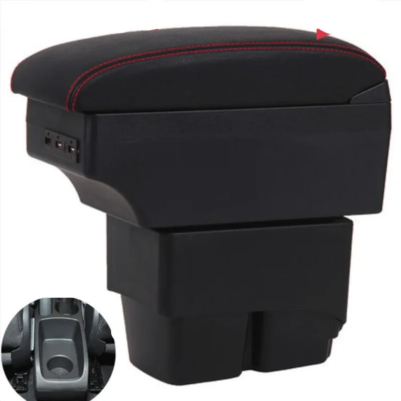 For Ford Fiesta Armrest Box MK6 7 Universal Car Central Storage modification accessories | Автомобили и мотоциклы