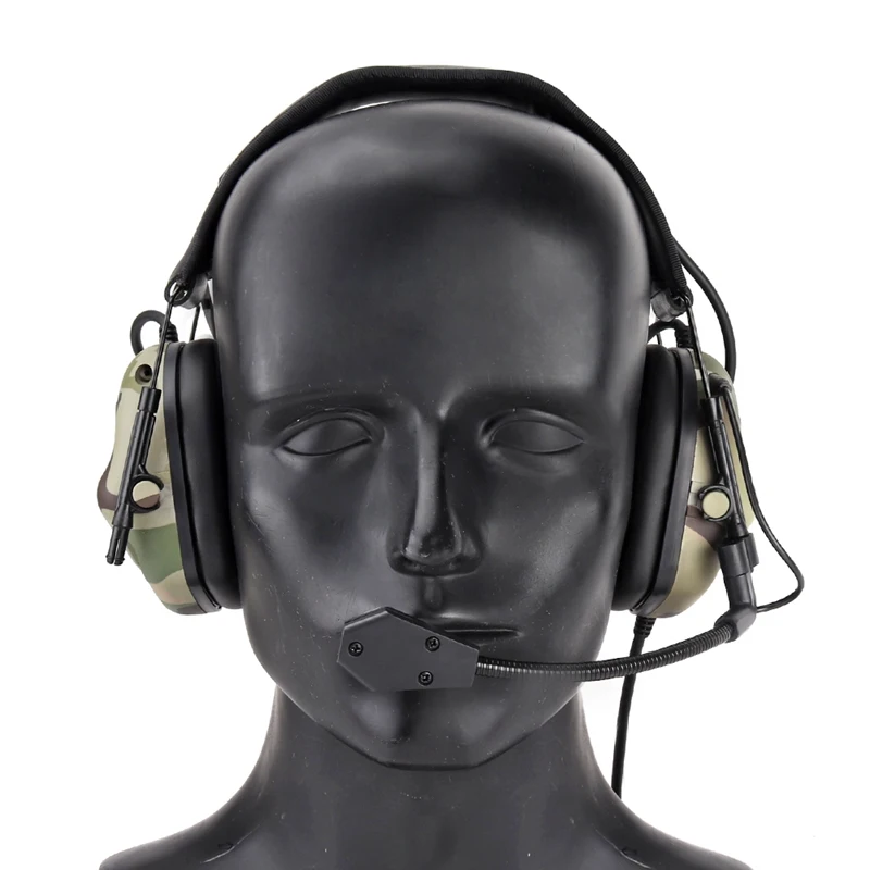 Tactical) Headphone Noise Cancellation Pickup Headset Hunting Shooting Game Accessories