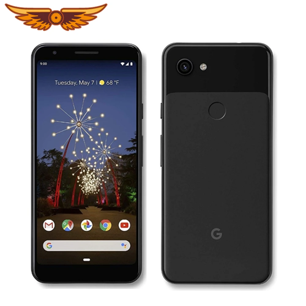 Google Pixel 3a Octa Core 5,6 pulgadas SIM 4G LTE 4GB RAM 64GB ROM 12MP Cámara Android Original desbloqueado Smartphone