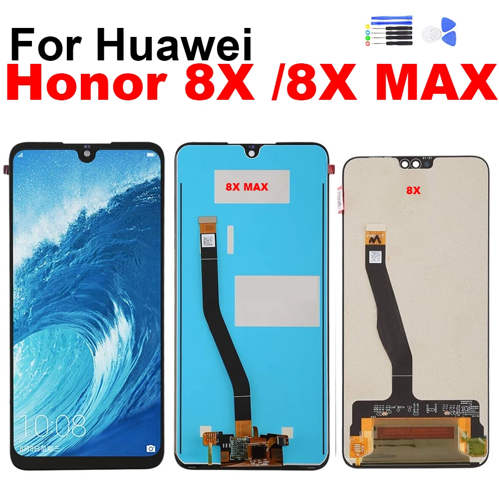 

For Huawei Honor 8X / 8X Max Display Touch Screen Digitizer LCD Assembly for Huawei Honor 8X Max Screen Repair Replacement