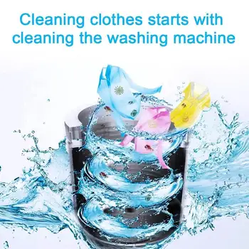 

20/30pcs Washing Machine Cleaning Agent Deep Cleaner Remover Washer Cleaner Tablet Effervescent Detergent N9I7