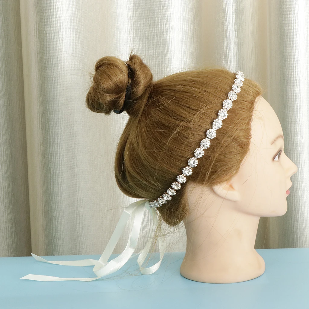 Crystal Bridal Sash Rhinestone Bridal Beaded Wedding Waist Belt Belly Chain, Dress Accessories