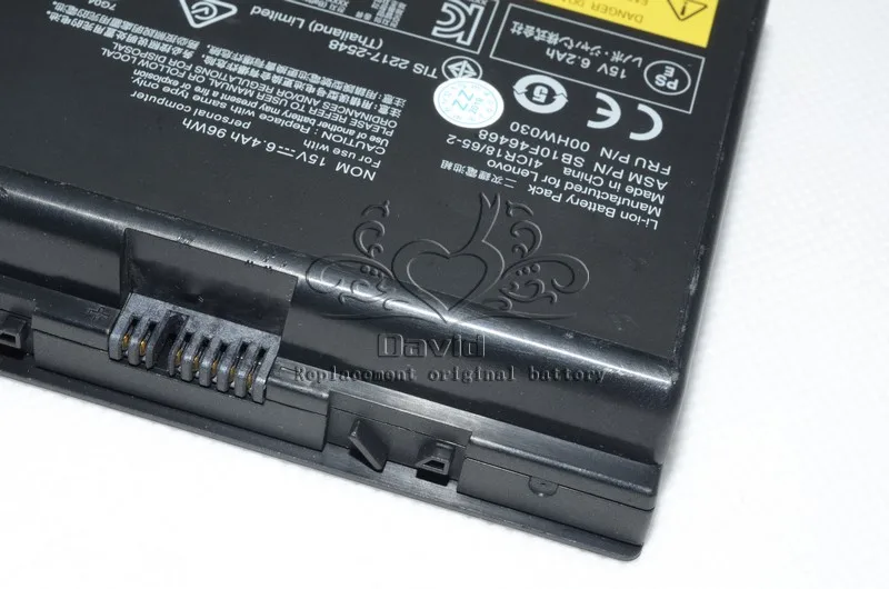 JIGU ноутбук Батарея 00HW030 SB10F46468 для lenovo ThinkPad P70 P71 15V 96WH