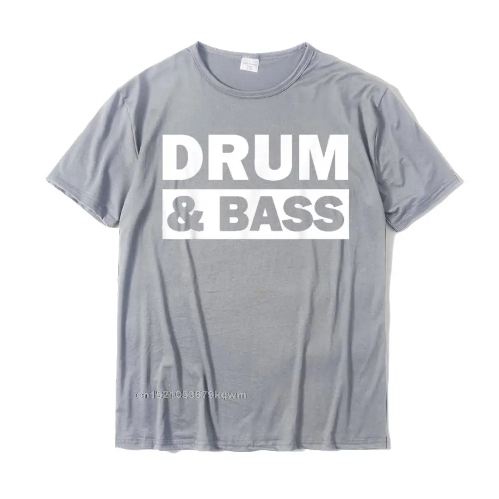 On Sale Men Top T-shirts Crewneck Short Sleeve 100% Cotton Slim Fit Tops & Tees Casual T Shirt Free Shipping Drum and Bass Music dnb Shirt for DJs__3983 grey