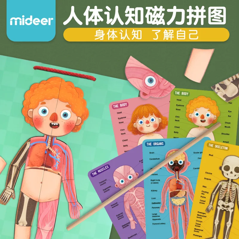 MiDeer Mi Deer Детская познавательная головоломка-головоломка для детей с магнитной подвеской, развивающая игрушка для детей 6 лет 1,4