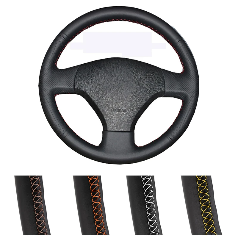 DIY Customized Car Steering Wheel Cover For Volkswagen VW Jetta 5 2006