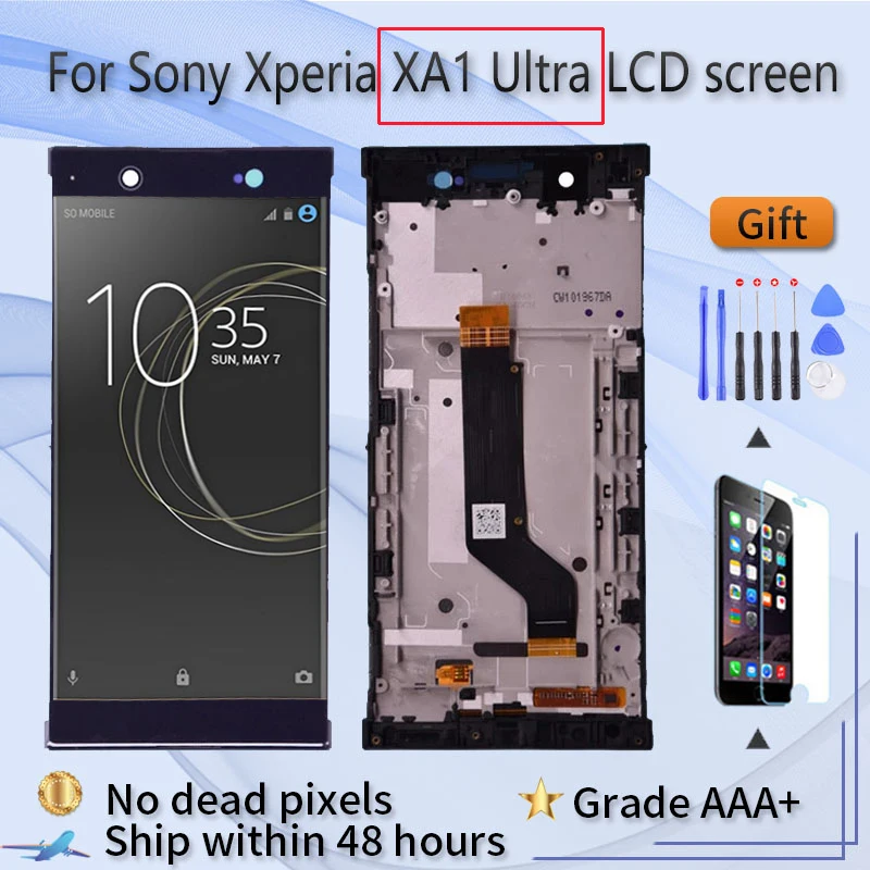 ЖК-экран для Sony Xperia XA1 Ultra сменный ЖК-дисплей G3226 G3221 G3212 G3223 с сенсорным стеклом