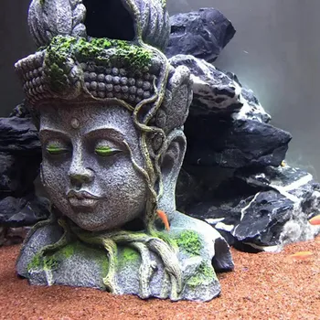 

Reptile Hideout Cave Decoration Fish Tank Aquarium Resin Decoration66