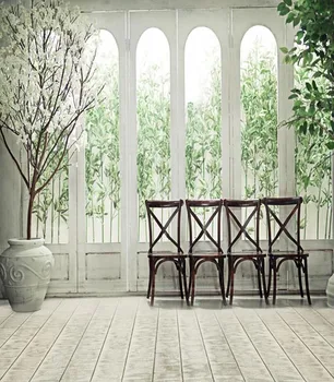 

Vinyl window trees wedding Photography Background Photographic props Backdrops background Photo Studio
