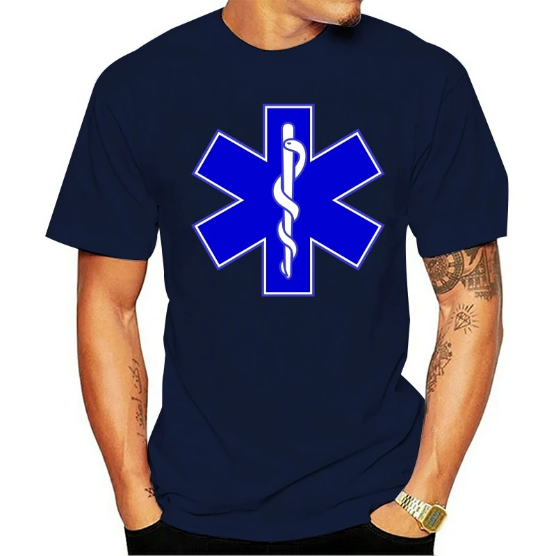 

Paramedic Emergency Medical Services Emt Ems Star Of Life Symol T Shirt Tee