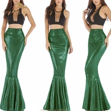 SISHION Осень Зима Высокая талия посылка бедра Русалка длинная юбка женская сексуальная тонкая дамская юбка для вечеринки размера плюс QY0657