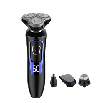 

Hot All in One Beard Trimmer USB Rechargeable Sideburn Nose Hair Trimmer Men's Grooming Kit