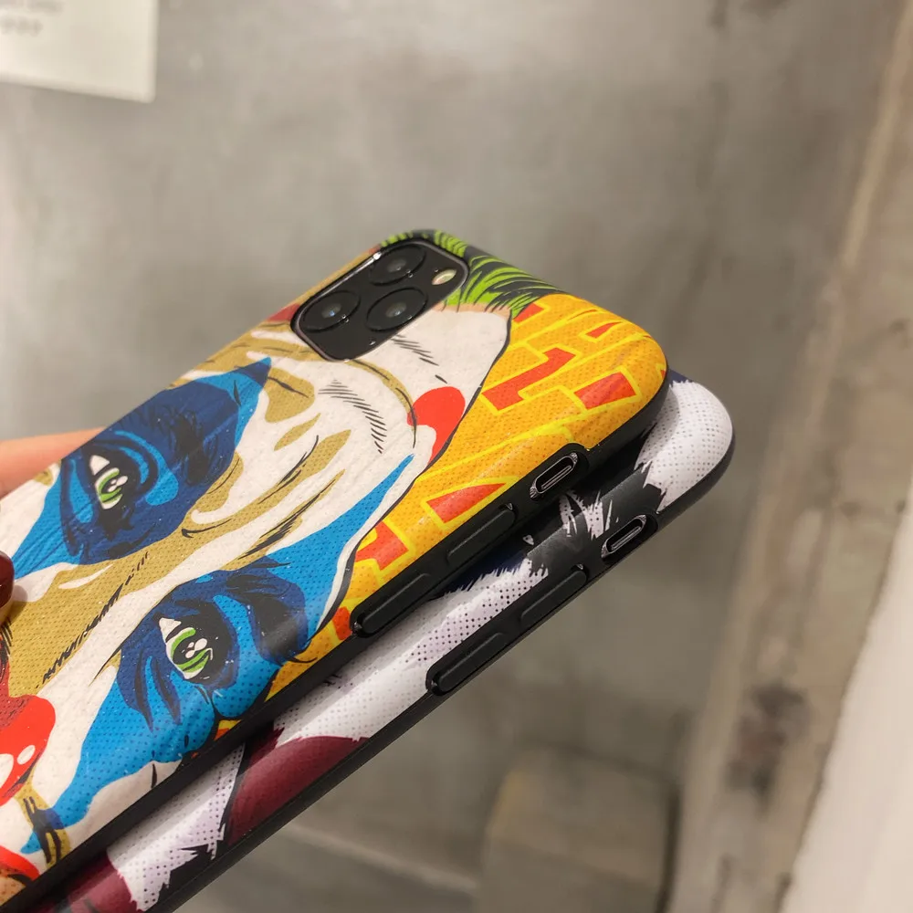 Netarlier модный Смешной клоун Половина лица Джокер чехол для телефона iPhone 11Pro Max Xsmax XR