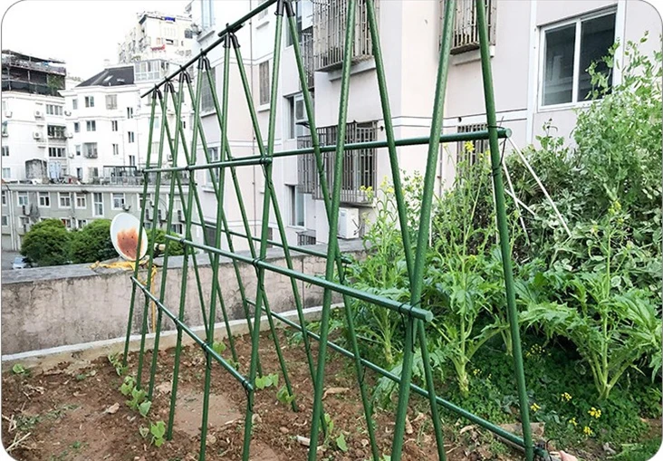 gaiolas e suportes para plantas