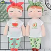 New Soft Metoo Fruit Angela Doll Stuffed Toys Plush Watermelon Fresh Cute Kawaii Kids Gift Metoo Dolls for Girls 6